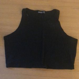 cropped tank top